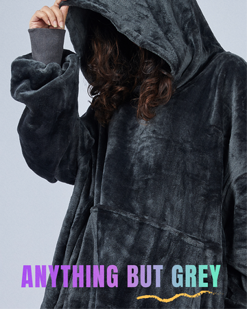 Anything But Grey - Single Layer Free Size Hoodie