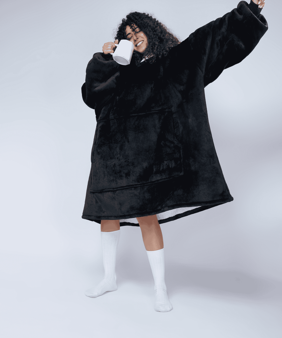 Black Is Black - Free Size Hoodie
