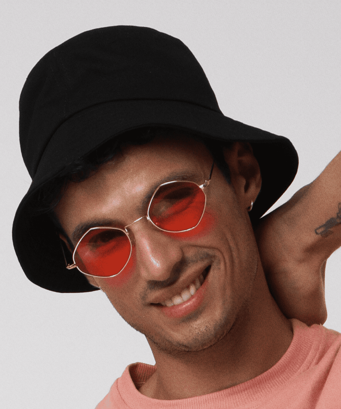 Black Bucket Hat