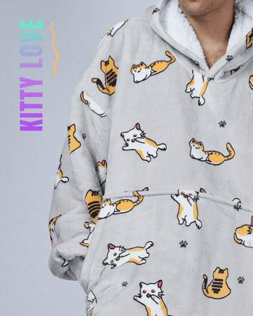 Kitty Love - Free Size Hoodie