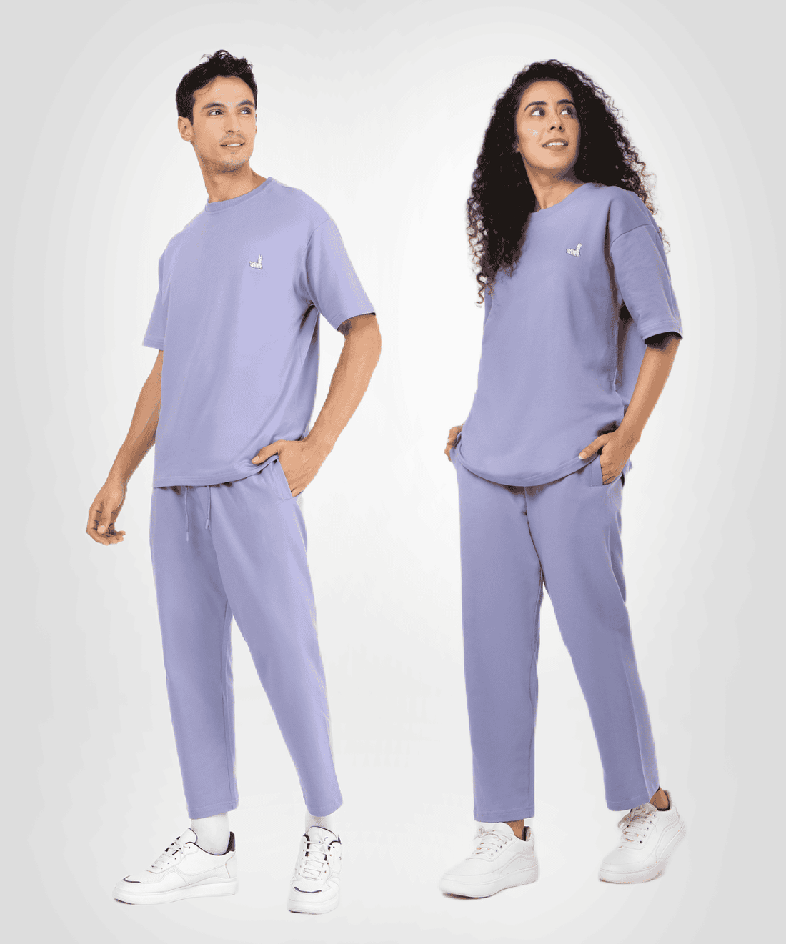 Too Cool Purple Co-ord Pants & Tee Set