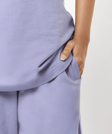 Too Cool Purple Co-ord Pants & Tee Set