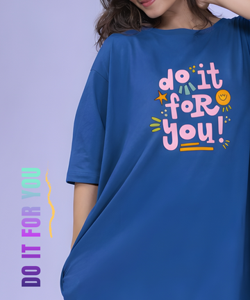 Do It For You Oversized Pocket Tee