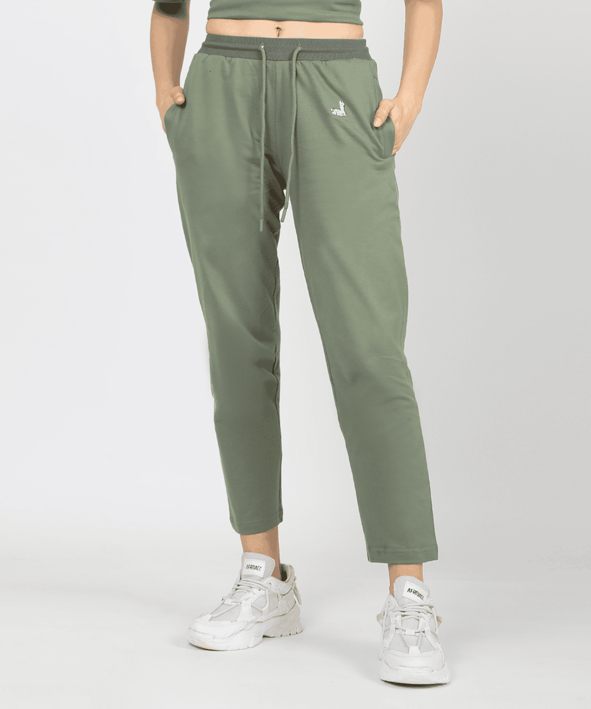 Feel The Calm Green Unisex Pants