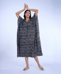 Bear Cat Cotton Kaftaan