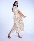 Cherry Blossom Cotton Kaftaan
